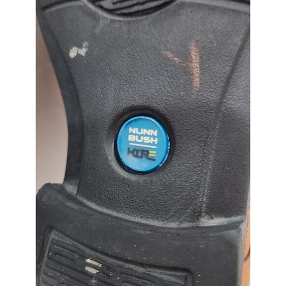 Nunn Bush Men's Dress Shoes Size 9.5 Brown Leather Cap Toe Oxford Comfort Gel - Picture 8 of 11